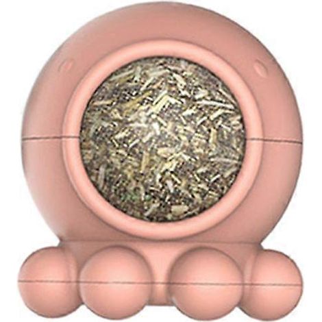 Boules naturelles en silvervine pour chat, forme de pieuvre, jouets à mâcher Matatabi, nettoyage des dents pour chaton et chat adulte.