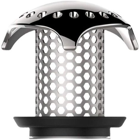 Filtre à Baignoire Attrape Cheveux Filtre en Acier Drain Hair Catcher Inoxydable pour Baignoire 3.5cm à 4.5cm (1/5)