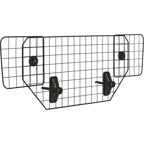Grille de protection pour chien de voiture universelle réglable 90-120 cm en métal (1/5)