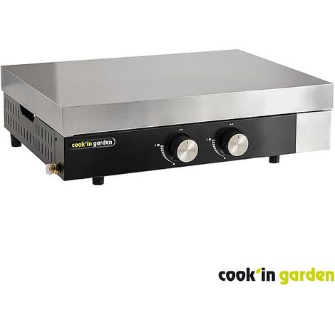 Plancha gaz deux brûleurs Finesta 2B - 5kW