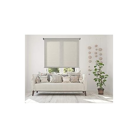STOR PLANET - TENDA A RULLO SCANDI SEMIFILTRANTE GRIGIO GHIAIA 160x180CM (1/4)