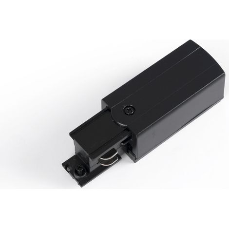 Conector Alimentador Para Carril Trifásico De Superficie - GEN2 - Negro