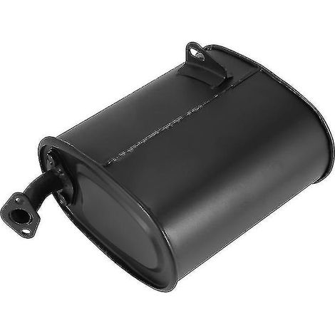 Pot d'échappement universel en fer noir pour générateur à essence 2-3 kW, compatible avec les moteurs 5,5 CV, 6,5 CV, 3500 W et 4000 W. (1/5)