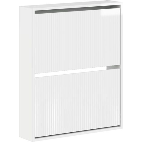 Wall-Mounted Shoe Cabinet ARNHEM 71 x 17 x 86 cm vidaXL (1/5)