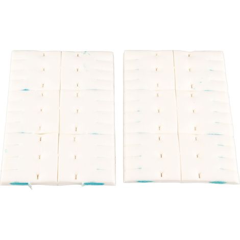 Lot de 12 recharges jetables, fibre soluble, agent nettoyant intégré, parfum citron, pour brosse toilette et salle de bain (1/5)