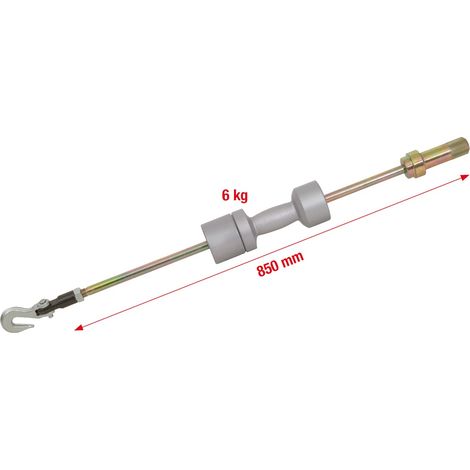 KS Tools Universal-Gleithammer, inkl. Zughaken und Adapter (1/5)