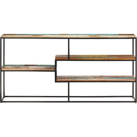 Maison Exclusive - Credenza 150x30x75 cm in Legno Massello di Recupero (1/5)