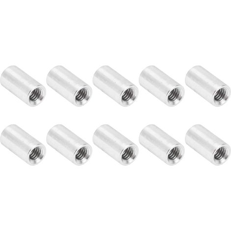 10 Entretoises Filetées Aluminium M4 Longueur 10mm - Kit de 10 pour Montages Électroniques et Mécaniques