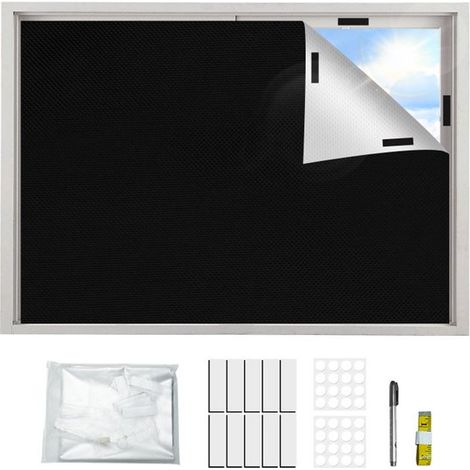 Lámina autoadhesiva opaca/aislante térmica para ventanas de 145 x 300 cm (1/5)