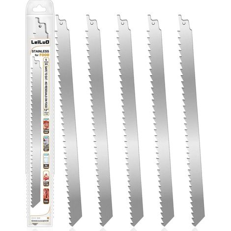 Säbelsägeblätter Fleischknochen Edelstahl 305mm 5 5 x Srainless Stahl (1/5)