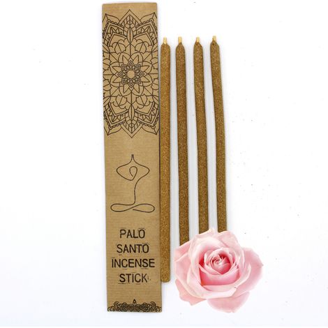 Grands bâtons d'encens Palo Santo - Roses- Vendu par 1