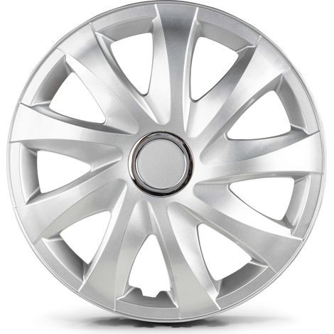Radzierblenden Drifter 15 Zoll, 4er Satz Radkappen, Radblenden silber (1/5)