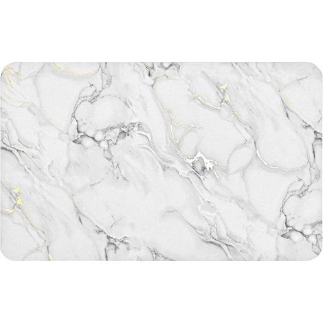 Tapis de Bain Déco "Venor" 50x80cm Gris (1/5)