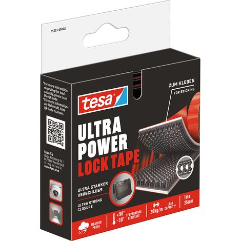 NASTRO ADESIVO 'ULTRA POWER LOCK' mm 25 x 1 mt - 1 rotolo  - TESA