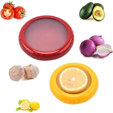 Ensemble de 2 boîtes de rangement pour fruits et légumes, pour une organisation optimale de la maison, dans la cuisine et sur le plan de travail.-AquaForge (1/5)