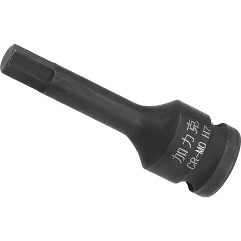 Embout Hexagonal à Impact, Douille à Embout H7 3/8" Drive, Adaptateur de Douille de Tournevis à Vis Métrique - Applications : pour Clé Dynamométrique (1/5)
