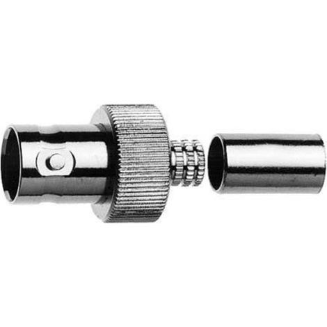 Telegärtner 100027514 100027514 Connecteur BNC femelle, droit 75 Ω 1 pc(s) (1/4)