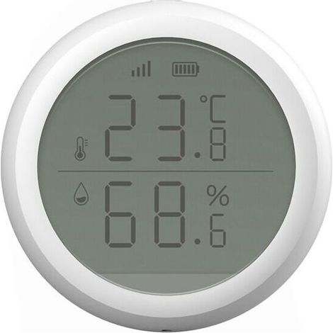 Tuya WLAN-Temperatursensor, intelligentes Thermometer-Hygrometer für Zuhause, drahtloser Temperatur- und Feuchtigkeitssensor, Smart-Home-System (1/5)