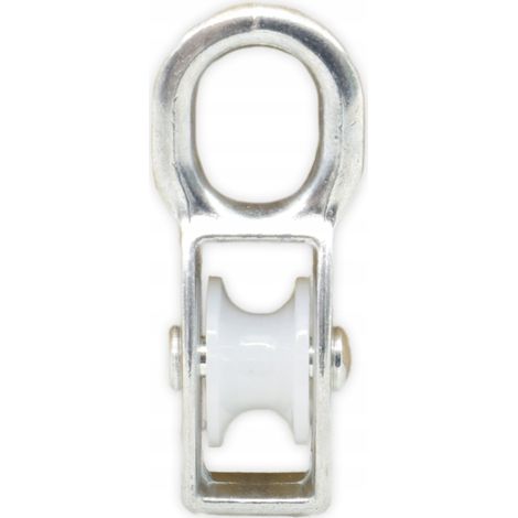 POLEA SIMPLE, GALVANIZADA, 150 KG, CONSTRUCCIÓN, NÁUTICA, PARA CUERDAS DE 9MM (1/5)