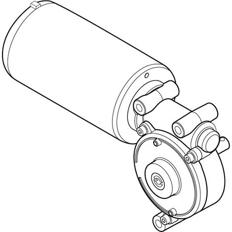 Moteur de remplacement pour motorisation coulissante SL524 SL524CB SL424 – Encodeur HALL pour performance optimale – Compatible Cardin - SL524-SL524CB-SL424-
