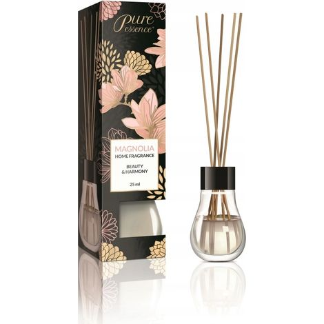 Difusor de aroma Pure Essence Magnolia de 25 ml con varillas (1/2)