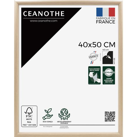 Cadre photo Essentiel exposition brut  40x50 cm