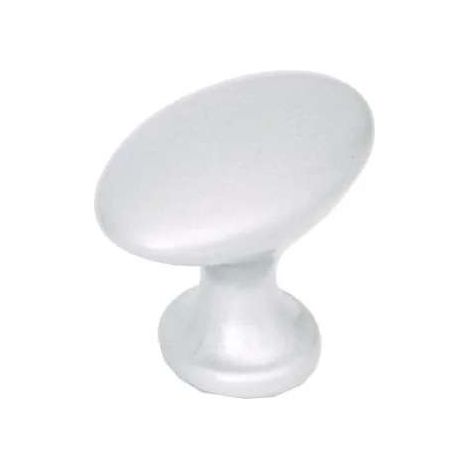 Pomolo Ovale Laccato Grigio Mm.20X33 (1/2)