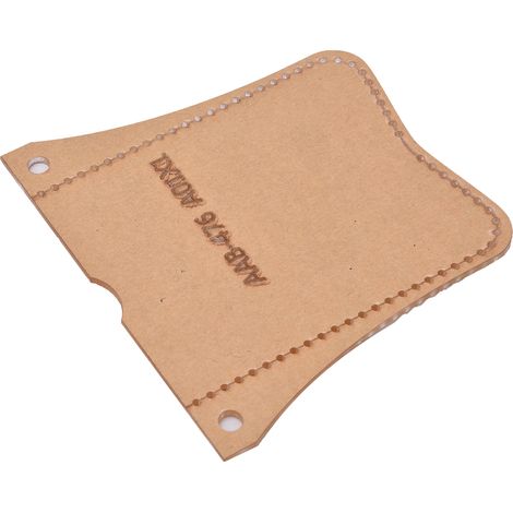Gabarit en cuir, acrylique transparent, sac de rangement pour briquet fait main, outil de bricolage