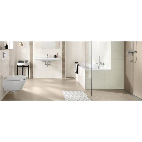 Carrelage mural blanche Série WHITE AND CREAM - 30 x 60 WHITE AND CREAM Blanc mat (1/3)