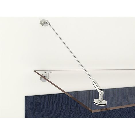 Glaswerk Westfalen- SET STR Halter für Vordach - Edelstahl (1/3)