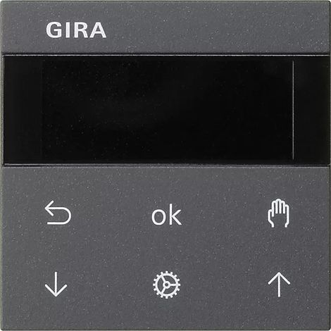 Gira 536628 S3000 Steuerpanel in Anthrazit (1/2)