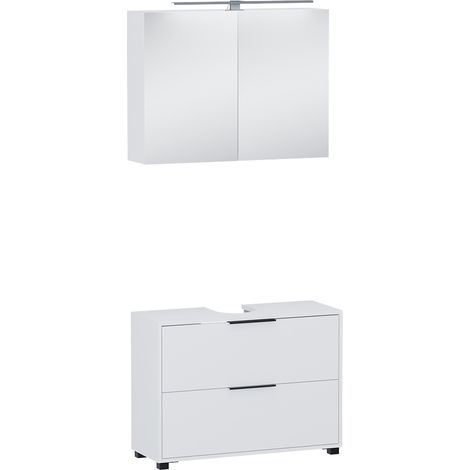 Conjunto de muebles de baño Alina, Blanco, 2 partes, Vicco (1/5)