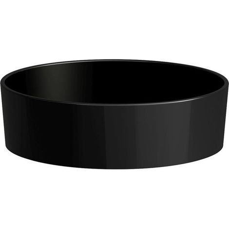 Vasque pour lavabo KARTELL 420 x 420 x 135 mm, sans trop-plein, sans LAUFEN noir