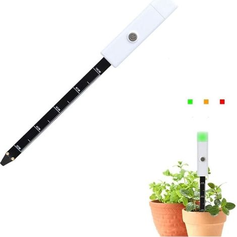 Probador de suelo para jardinería, césped, agricultura y plantas de exterior (1/4)