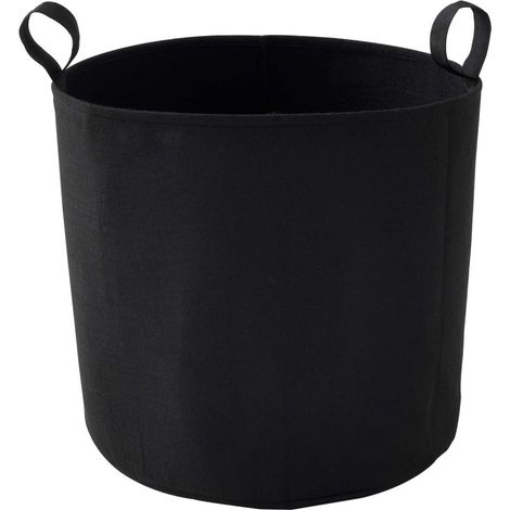 Sac plantation feutre géotextile ø 40 cm 50,3 L Noir - Bag 4 Plant (1/4)
