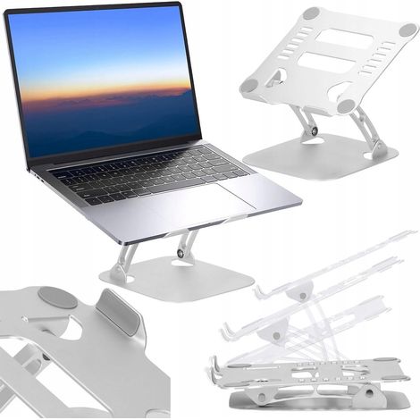 SUPPORTO PIEGHEVOLE PER LAPTOP RAFFREDDANTE REGOLABILE IN METALLO SUPPORTO PIEGHEVOLE (1/5)