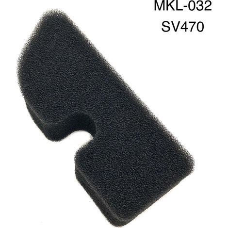 Filtre à air en mousse pour carburateur, compatible avec SV740 MKL-032 (1/4)