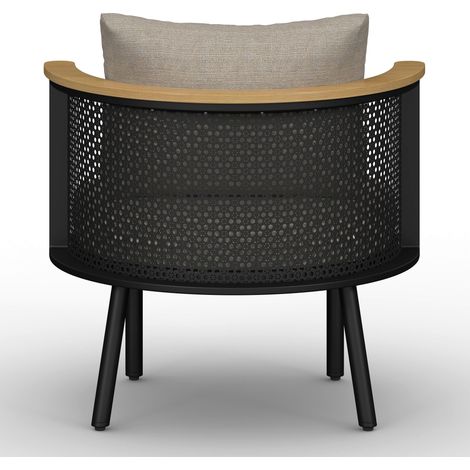 Mömax Dining-Loungeset Lissa Beige Outdoorstoff/Metall/Polywood (1/5)