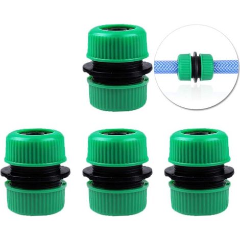 VURAHOME - Lot de 10 connecteurs de réparation de tuyau de 12,5 mm pour raccord de tuyau d'arrosage 1,27 cm, Versailles (1/5)