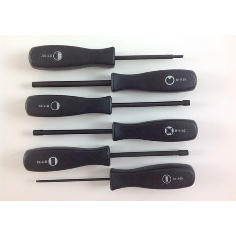 KIT Cacciaviti regolazione carburatori carburazione set 6 pezzi motosega 2 tempi