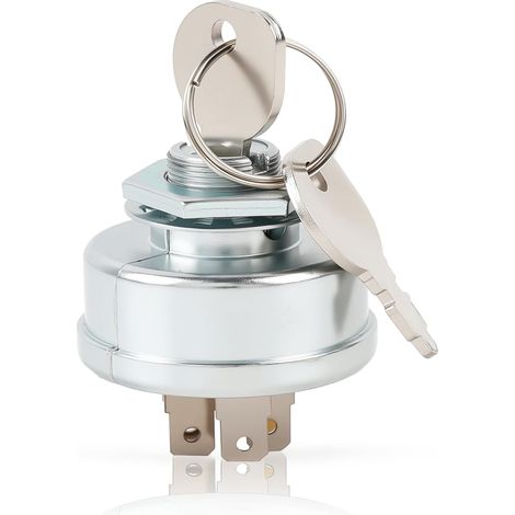 Interrupteur d’allumage, interrupteur de démarrage, interrupteur de démarrage pour tracteur de pelouse, 5 pôles. Compatible avec tondeuse à gazon. Pièce de rechange pour 725-0267 925-0267 725-0267 (1/5)