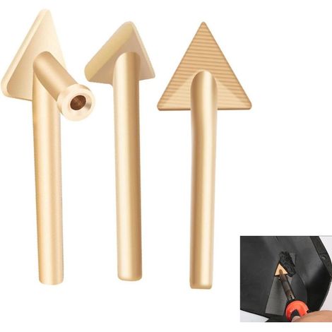 3 pcs Jeu de Pointes de Fer à Souder kit de soudage en plastique Outils de Soudage En Plastique Tête de Soudage agrafeuse à Chaud Outils de réparation de tête de soudage (1/5)