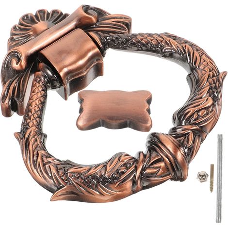 de porte vintage en alliage de zinc style rétro touche