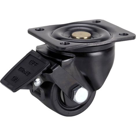 dörner + helmer 735655 735655 Ruota girevole Diametro ruota: 50 mm Capacità di carico (max.): 300 kg 1 pz.