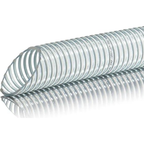 Tubo spiralato PVC FITT Aliflex alimentare aspirazione mandata -10° +60° - 40 mm - 25 mt