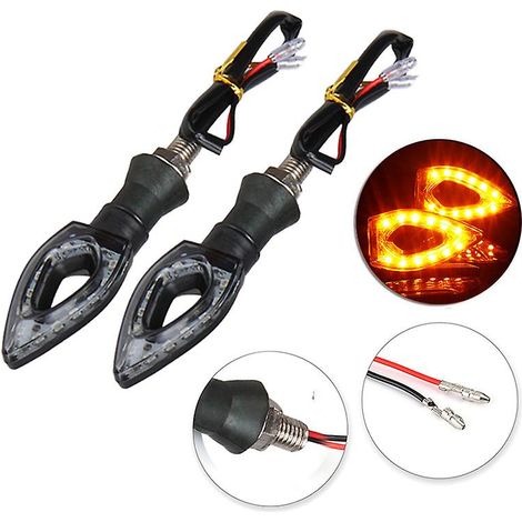 Clignotants universels étanches pour moto - Lot de 4 (1/5)