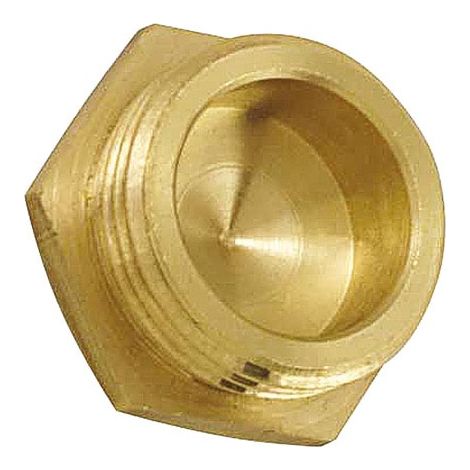 Tapón macho 15x21 latón SC - Boutte