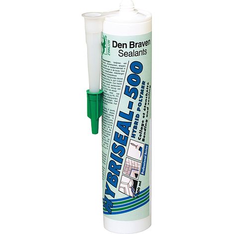 Mastic colle Hybriseal 500 Blanc cartouche 300ml Den Braven (1/3)