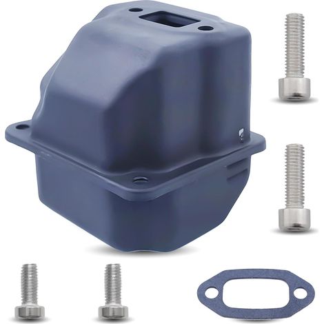 Kit de silencieux d'échappement pour tronçonneuse Stihl 024 026 MS240 MS260 MS260C remplacement 1121 140 0604 1121 140 0606 (1/5)