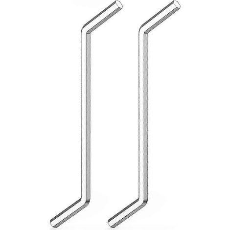 Clé hexagonale pour broyeur d'évier, lot de 2, compatible avec le broyeur d'évier InSinkErator Garbage Edition C (1/4)
